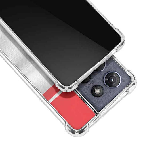 Morocco Soccer Flag Moto G 5G (2025) Clear Case